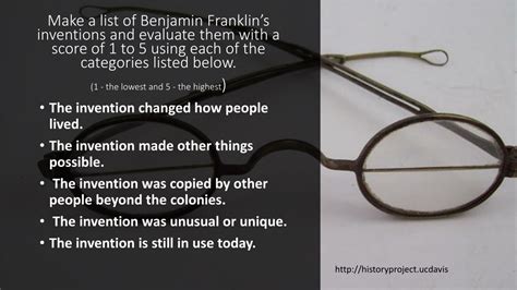 PPT - Ben Franklin’s Inventions PowerPoint Presentation, free download - ID:1193897