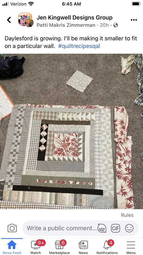 Image result for Fractured Round Robin Quilt Pattern