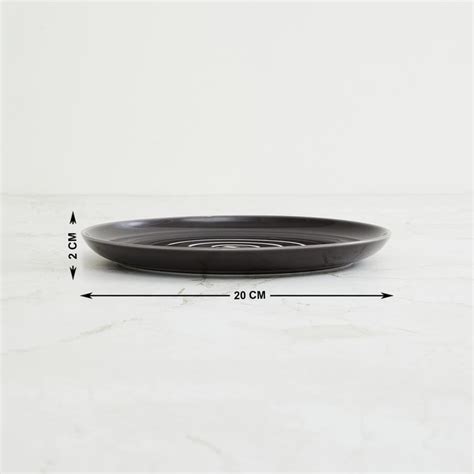 Buy Marshmallow Porcelain Side Plate - 21.5cm from Home Centre at just ...