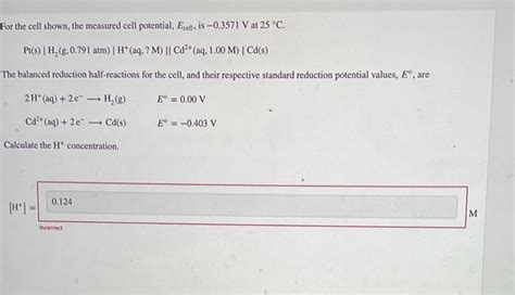 Image result for Cell Potential Problems
