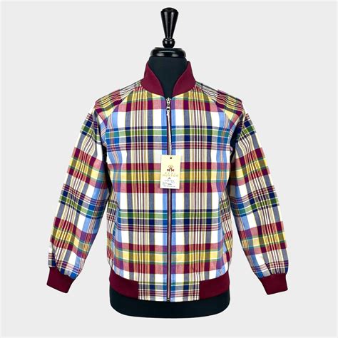 Multi Madras Check Monkey Jacket - Real Hoxton