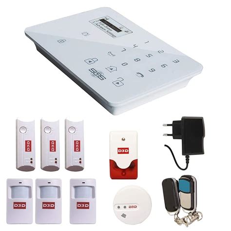 D3D Wireless GSM Home Security Alarm System with Call & SMS Alerts ...