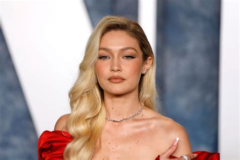 Gigi Hadid Looks Impossibly Cool in Her Borrowed-From-the-Boys ...