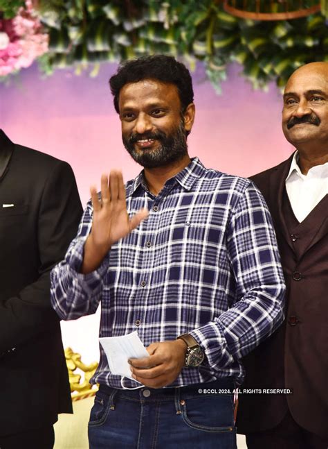 Inside pictures from actor MS Bhaskar's daughter's wedding reception ...