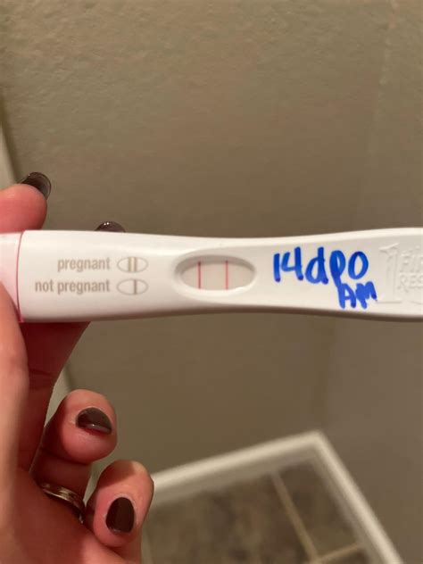 I got negative easy@home pregnancy tests at 13 and 14 dpo. Today, at 17 ...