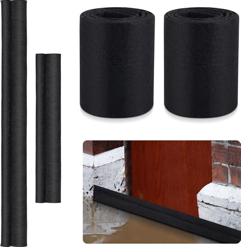 Amazon.com: Sasylvia Water Activated Flood Barrier 5 ft x 6, 10 ft x 6 ...