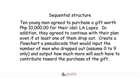 Image result for Sequential Loop Pseudocode