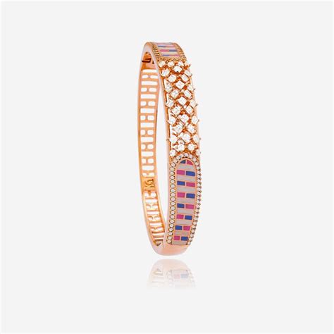 Zircon Meenakari Bracelets: Exquisite Fusion of Tradition and Elegance