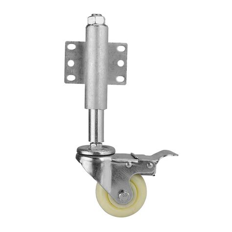 Buy Nylon And Metal Spring Loaded Heavy Duty Caster Gate Wheel Spring ...