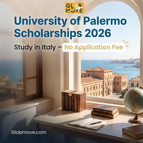 University of Palermo Scholarship 2026-No Application Fee - Globmove