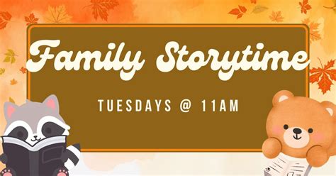 Family Storytime, 215 10th St, North Wilkesboro, NC, United States ...