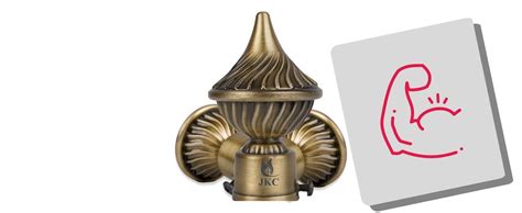 Buy JKC Antique Rajawadi Look Curtain Brackets - Elegant Curtain Knobs ...