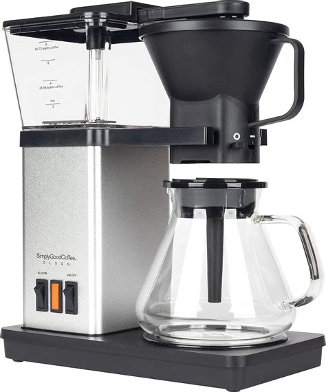 Simply Good Coffee Olson Brewer: The Science of a Perfect 8-Cup Brew at Home