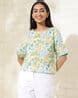 Buy White-Blue Tops for Women by Fabindia Online | Ajio.com