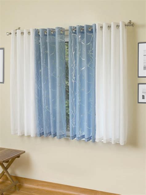 Buy Mateo Wallace Set of 4 Window Curtains Online at Low Prices in ...