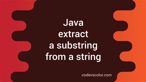 Java Substring Examples 的图像结果