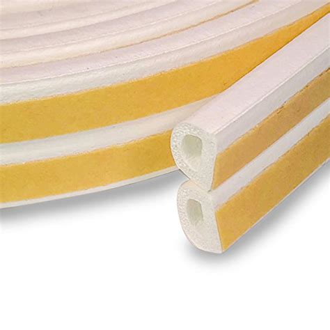 Turbson Self-Adhesive Seal Weather Strip Foam Tape for Door Window, 5 m ...