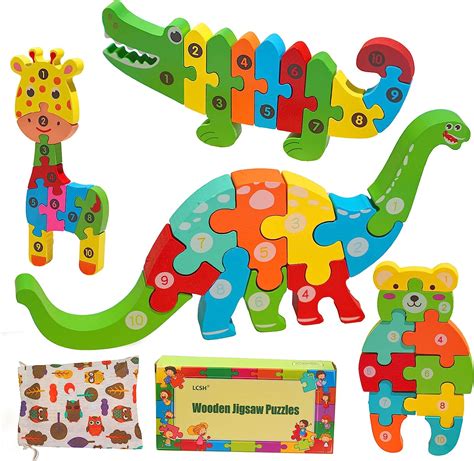Wooden Toddlers Puzzles for Kids Ages 3-5 Years Old India | Ubuy