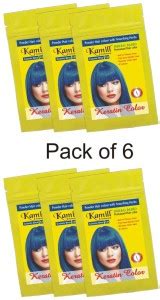 Kamill Herbal Based Permanent Powder Hair Color (Pack of 6) , Cosmic ...