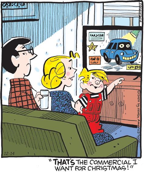 Dennis The Menace Comic Strip 2024-12-14 | Comics Kingdom