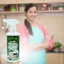 Quiclean All New Kitchen Cleaner & Degreaser Spray 500ml | For All ...