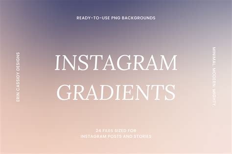 Instagram Gradients for Canva