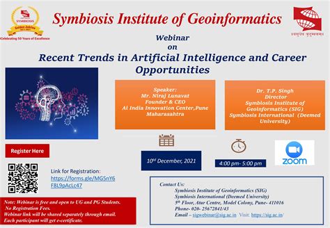 Admissions | Symbiosis Institute of Geoinformatics