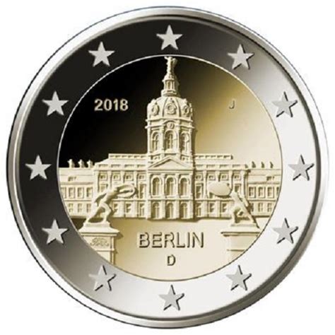 Deutschland 2 Euro 2018 Berlin Schloß Charlottenburg prfr