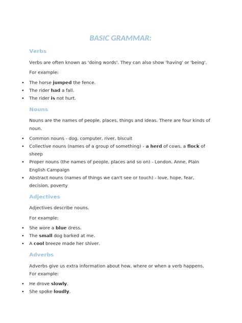 Image result for Learn Basic Grammar