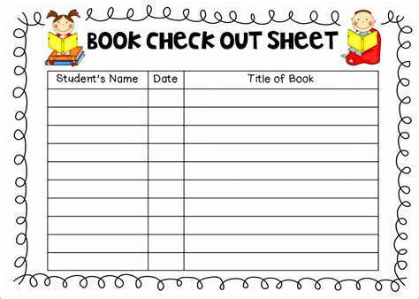 Image result for Library Book Check Out in Excel