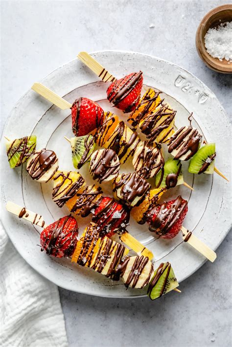 Fall Fruit Skewers Rainbow Breakfast Skewers Recipe How To Make