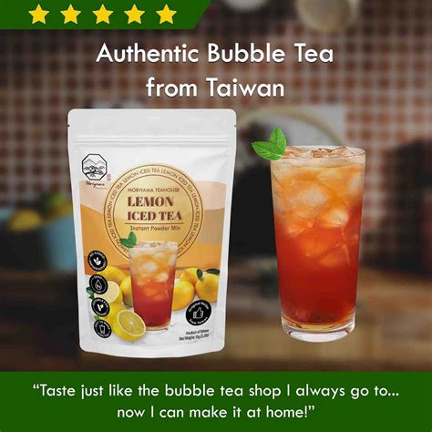 Lemon Iced Tea Powder 1kg (30+ drinks) | Shop | Moriyama Teahouse