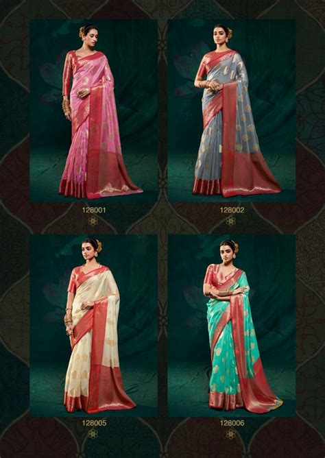 Rajpath Rani Silk Designer Organza Saree Collection: Textilecatalog