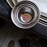 Buy LIMBAKSHIT - Stainless Steel Grill Pan with Wooden Handle Barbecue ...