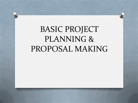 Image result for Basic Project Proposal and Programming