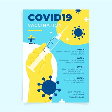 Flu vaccine poster Images - Free Download on Freepik