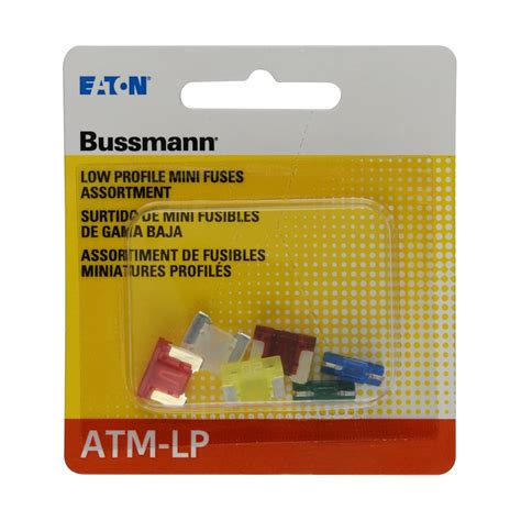 Bussmann (BP/ATM-A6LP-RP) ATM-LP Low Profile Fuse Assortment Kit - 6 ...