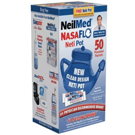 Buy NeilMed NasaFlo Clear Neti-Pot Nasal Wash System Online at Lowest ...