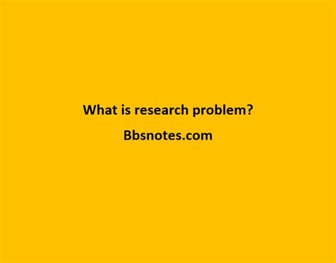 Image result for Example of a Research Problem