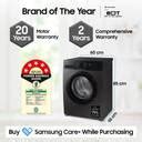 Samsung 9 kg 5 Star, AI Ecobubble, Super Speed, Wi-Fi, Hygiene Steam ...