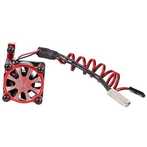 Buy Enakshi Heatsink Cooling Fan for 1/8 1/10 RC Car Spare Parts ...
