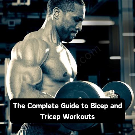The Complete Guide to Bicep and Tricep Workouts - Nutrotion.com