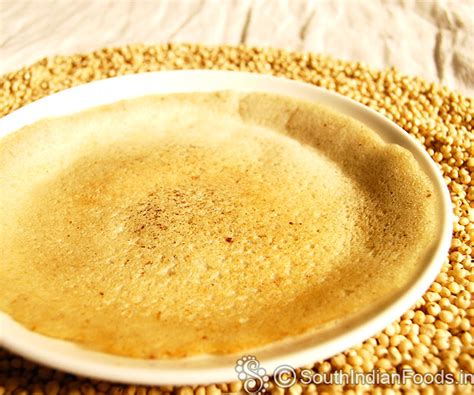 Sola Dosai, Proso millet Dosa