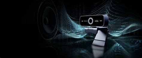 Kreo Owl 4K UHD Webcam with Auto-Focus and Noise Cancellation Mic