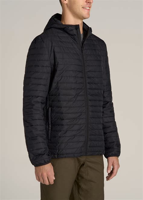 Tall Men's Packable Puffer Jacket | American Tall
