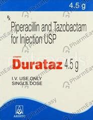 Piptaz 4.5g Injection: Uses, Side Effects, Price, Dosage & More Info ...