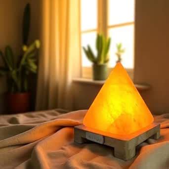 Buy Global Aroma Natural Himalayan Salt Pyramid Shape Lamp (2-3 KG ...
