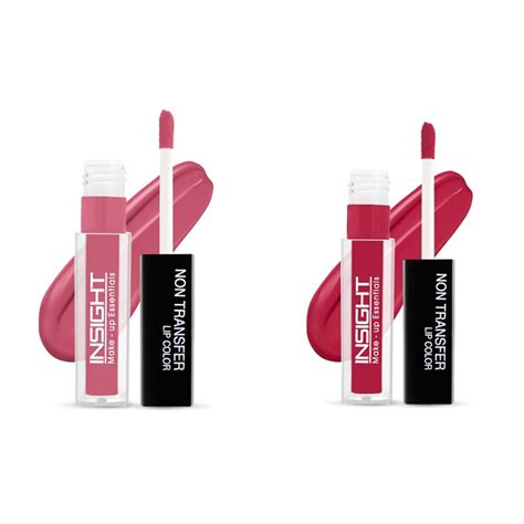 Buy INSIGHT Lip Color 04 Ferocious Pink, 05 Cocoa Plum (Matte) Online ...