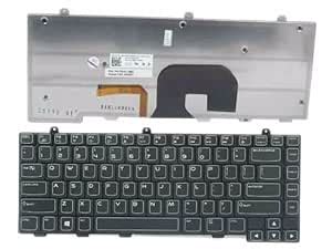 TravisLappy Laptop Keyboard for Dell Alienware M14x R1 US CN-02M4NW ...