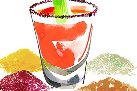St. Regis Bloody Mary recipe book with signature red cocktail